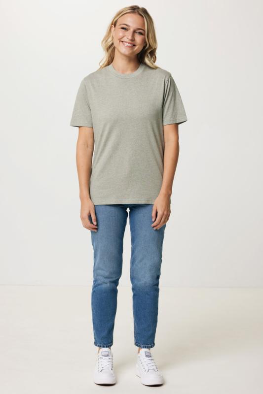 Ľahké tričko IQONIQ Sierra z recykl. bavlny light heather green XXS 7