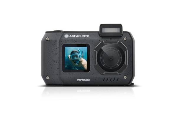 Fotoaparát, digitálny, vodeodolný, s dvojitým displejom, AGFAPHOTO Realishot "WP9500", čie