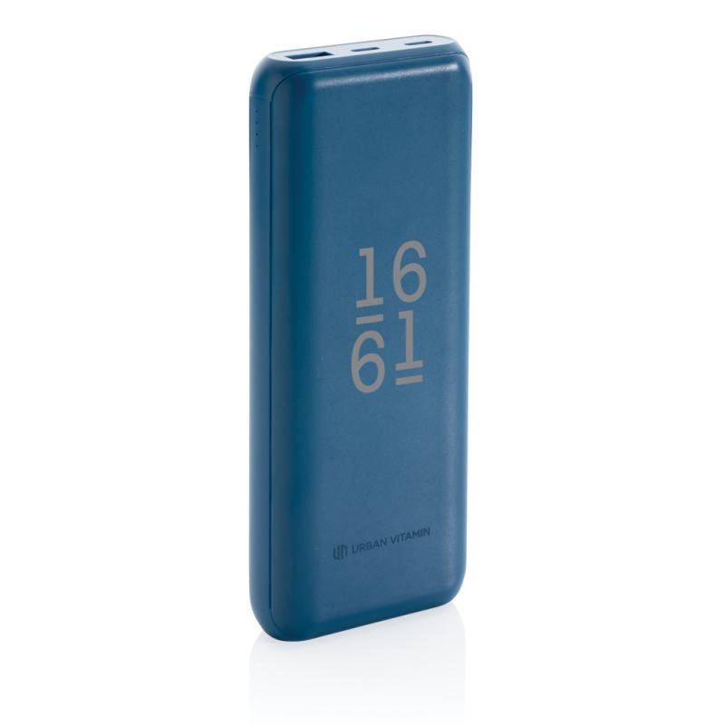 Powerbanka Urban Vitamin Pasadena 20 000 mAh 18W PD modrá 6
