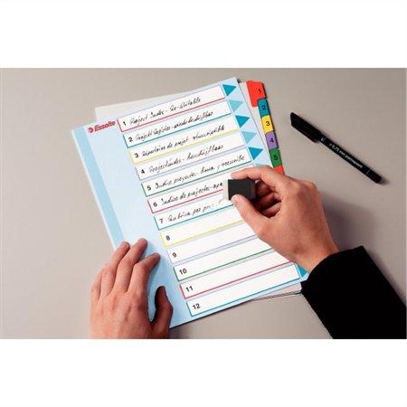 Register, laminovaný kartón, A4 Maxi, 1-31, prepisovateľný, ESSELTE 3