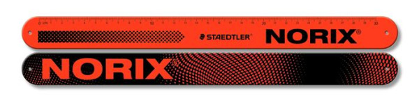 Pravítko, flexibilné, nacvakávacie, 30 cm, STAEDTLER, "Norix® 565" 8