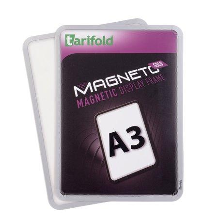 Magnetické vrecko, A3, TARIFOLD "Magneto Solo", strieborná 1