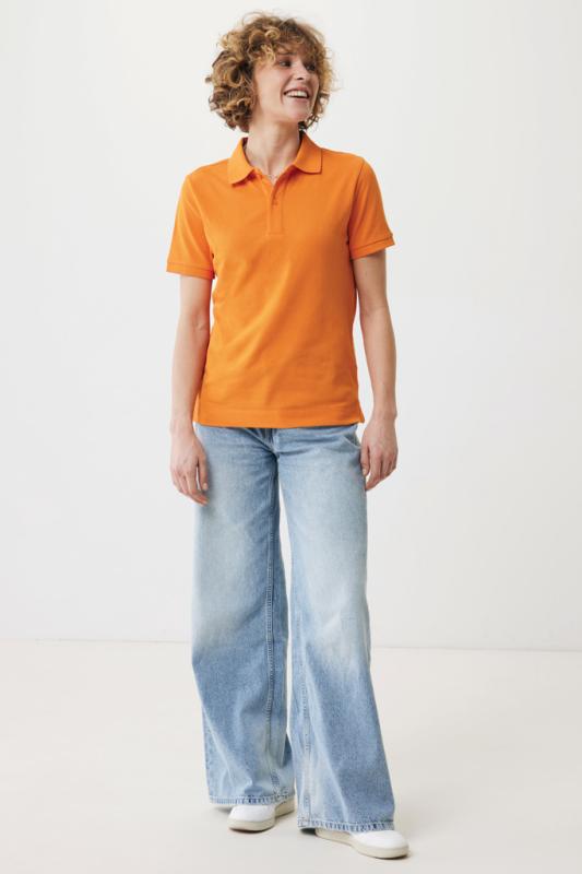 Polo tričko IQONIQ Yosemite z recykl. bavlny oranžová XXXL 7
