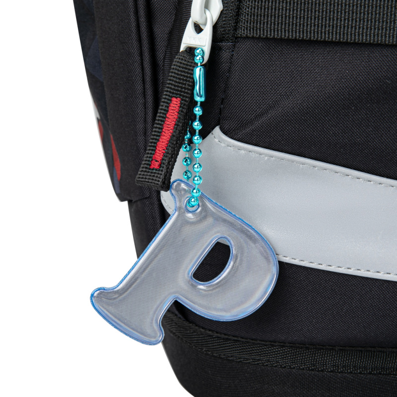 BAAGL Reflexný prívesok písmeno P 2