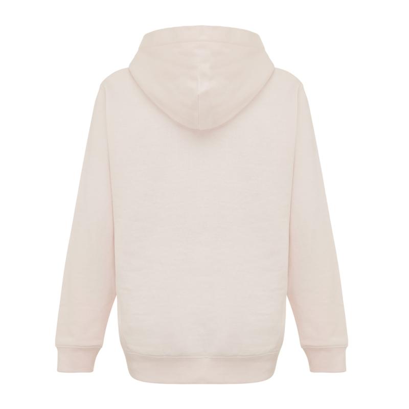 Detská mikina s bočnými vreckami IQONIQ Yengo z rec. bavlny cloud pink 7-8r (122-128cm) 2