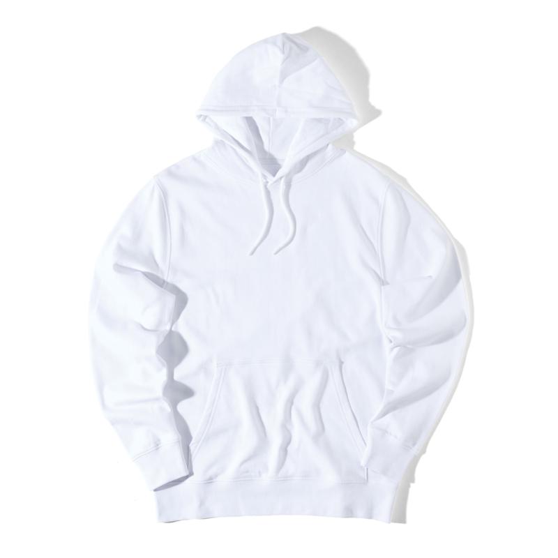 Ľahká mikina s kapucňou IQONIQ Rila z recykl. bavlny recycled white 4XL 3