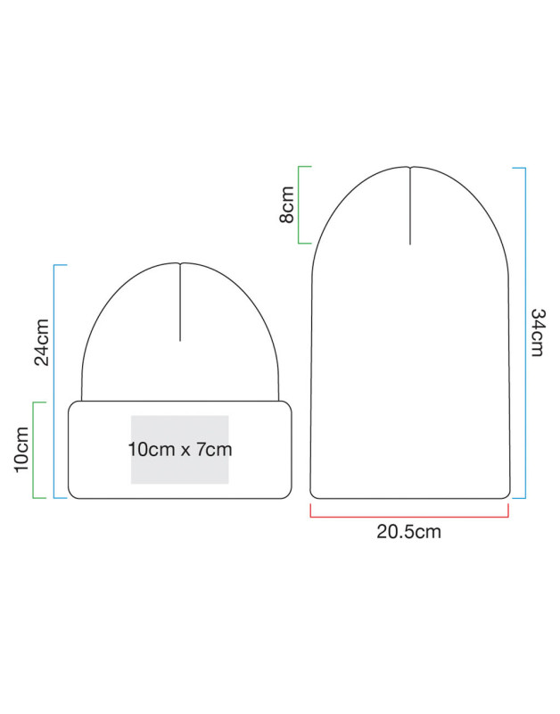 Originálná čiapka so širokou manžetou 6
