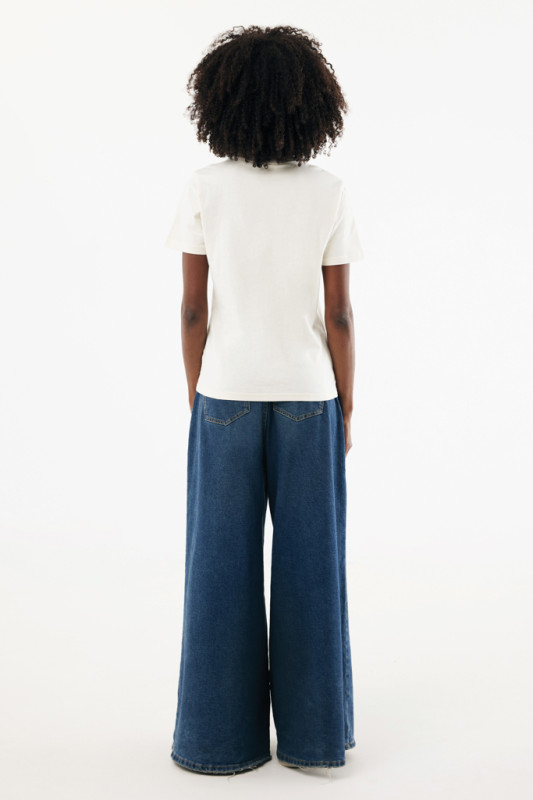 IQONIQ Nikko tričko z hrubej recyklovanej bavlny natural raw 5XL 12