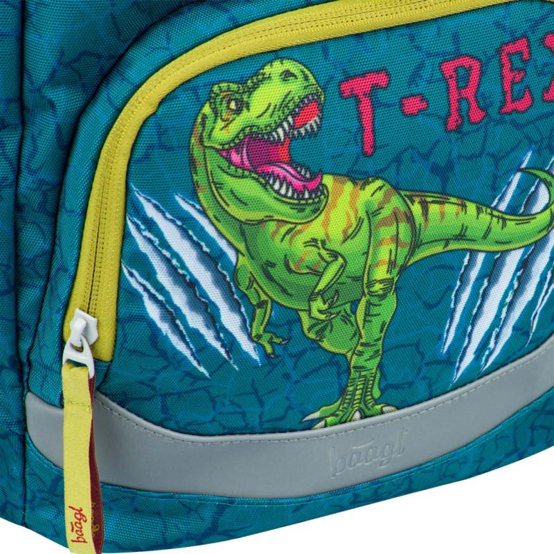 BAAGL Školský batoh Airy T-REX 9