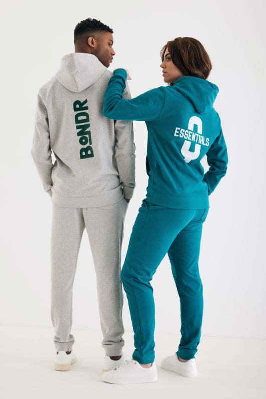 Nefarbená mikina s kapucňou IQONIQ Torres z recykl. bavlny heather grey XXXL 16