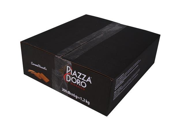. Sušienky, v škatuli, 200 ks, "Piazza d`Oro", karamel 1