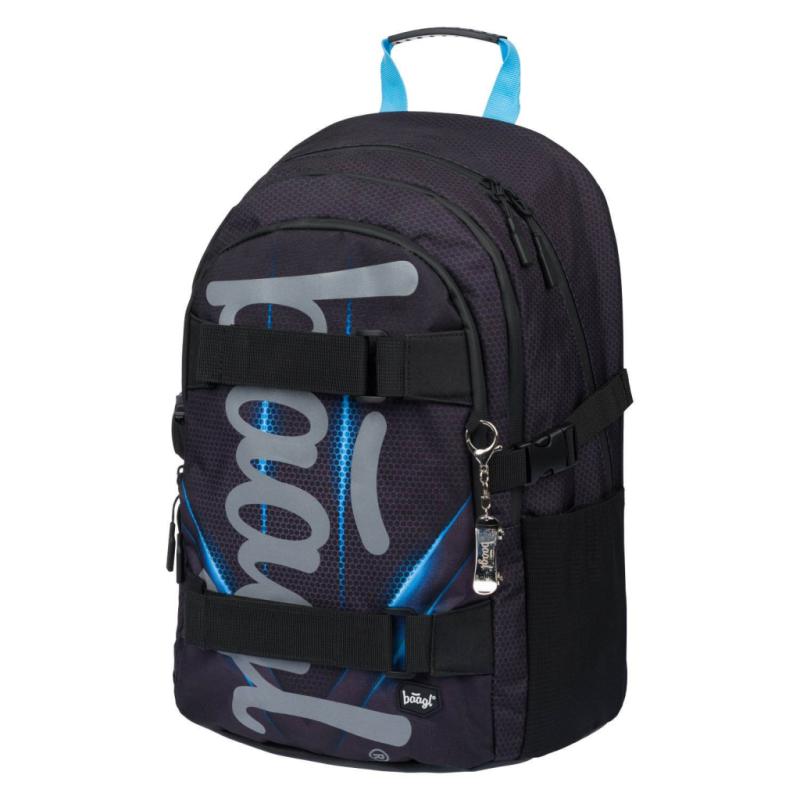 BAAGL  Školský batoh Skate Bluelight 1