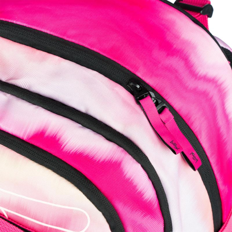BAAGL Školský batoh Skate Pink Stripes 7