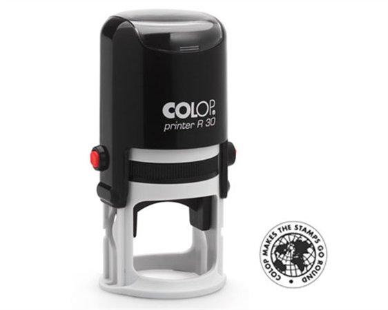 Pečiatka, kruh, COLOP " Printer R 30"