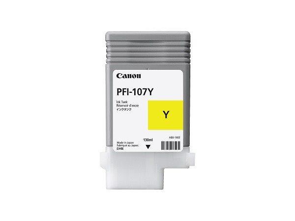 PFI-107Y náplň do tlačiarne iPF780, 770, CANON, žltá, 130 ml 1
