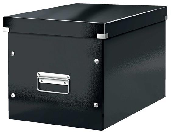 Odkladací box, veľkosť L, LEITZ "Click&Store", čierna 1