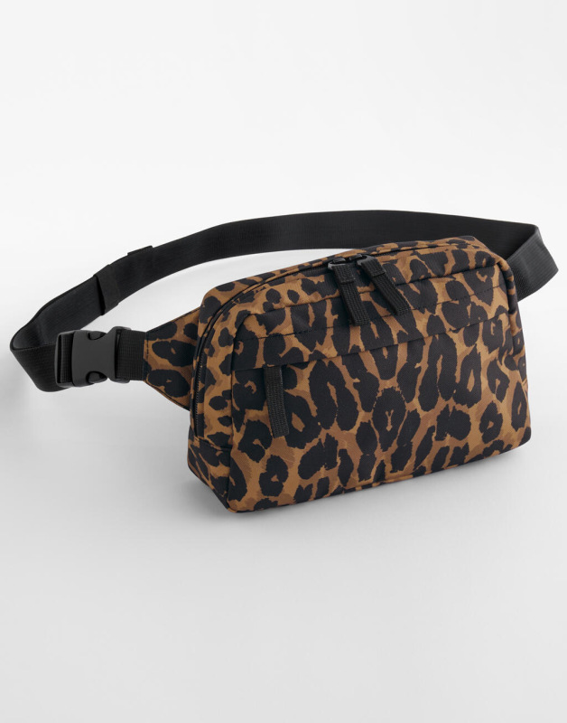 Crossbody taška s leopardím vzorom
