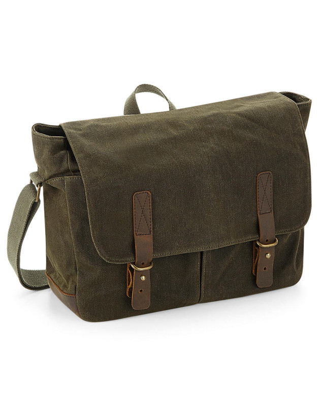 Aktovka Messenger Heritage Waxed Canvas 10