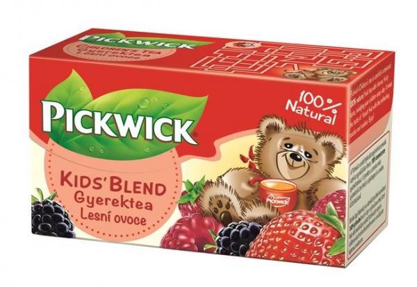 Ovocný čaj, 20x2 g, PICKWICK, "Detský čaj", lesná zmes 1