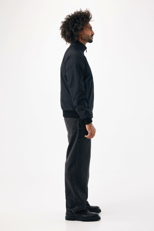 IQONIQ Odin mestská bunda z recyklovaného polyesteru čierna 5XL 9