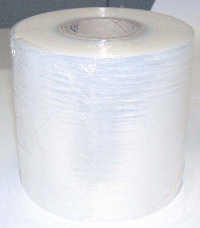 . Ručná prieťažná fólia, priesvitná, 0,1m x 300m
