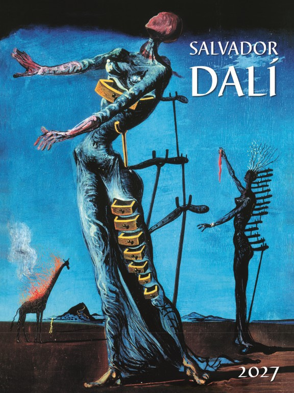 Nástenný kalendár Salvador Dalí 2027 1