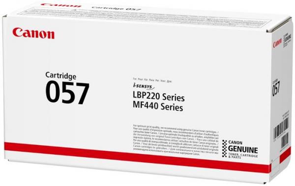 CRG-057 Laserový toner LBP 223DW, MF445DNWF na tlačiareň, CANON, čierny, 3,1k 1