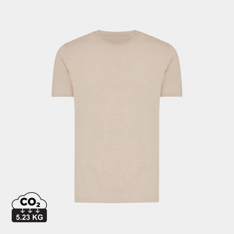 Tričko IQONIQ Brett z recykl. bavlny light heather brown XXS 1