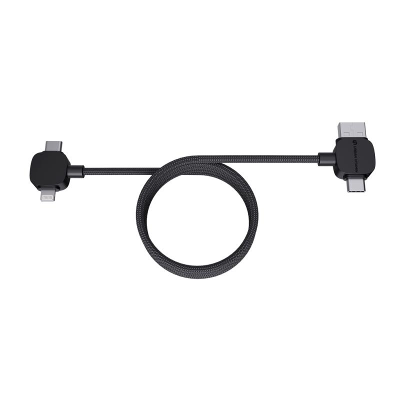 Magnetický kábel Urban Vitamin Stockton 65W z rec. TPE/PET čierna 7