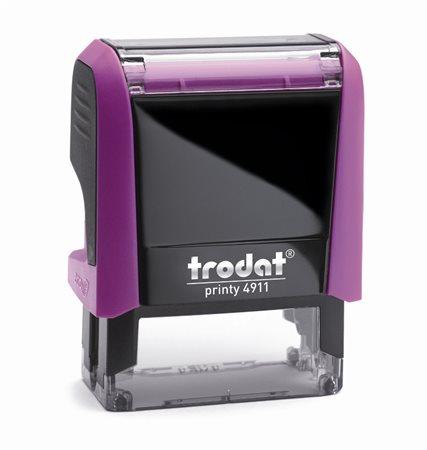 Pečiatka, TRODAT "Printy 4911", s modrou poduškou 4