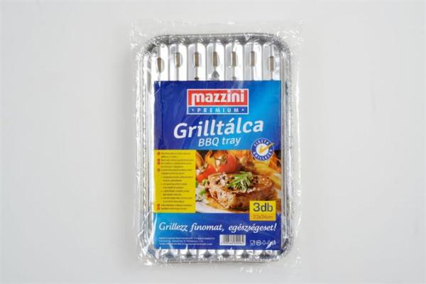 Grilovacia tácka, 3 ks, MAZZINI 1