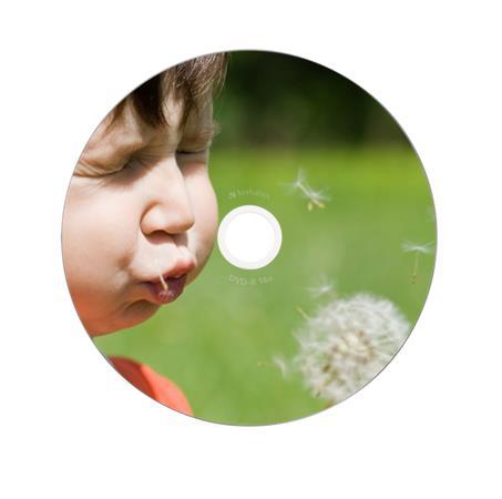 DVD-R disk, potlačiteľný, matný, ID, 4,7GB, 16x, 1 ks, klasický obal, VERBATIM 2