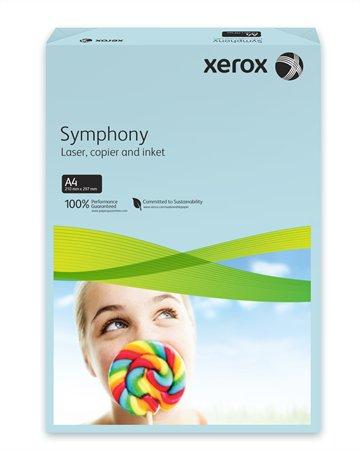 Kancelársky papier, farebný, A4, 80 g, XEROX "Symphony", modrý (stredný) 1