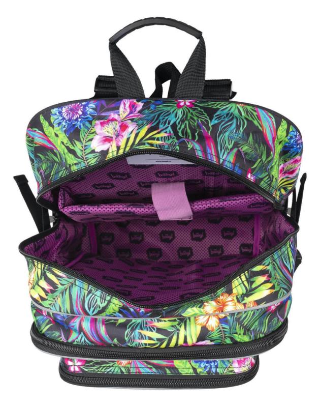 BAAGL Školský batoh Cubic Tropical 4