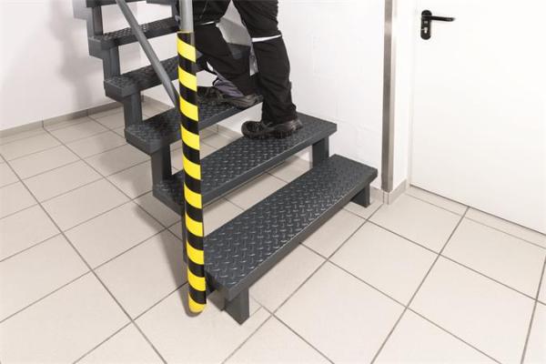 Ochranný profil potrubia, DURABLE "P30", žltá-čierna 3