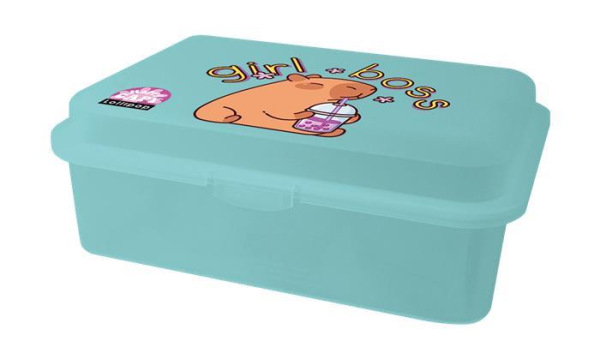 Box na desiatu, LIZZYSULI, Lollipop Capybara, zelený 1