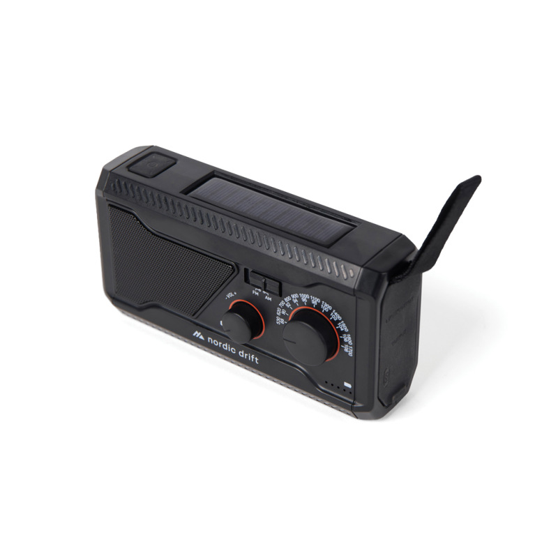 Nordic Drift Titan IPX4 multifunkčné rádio 4000 mAh čierna 5