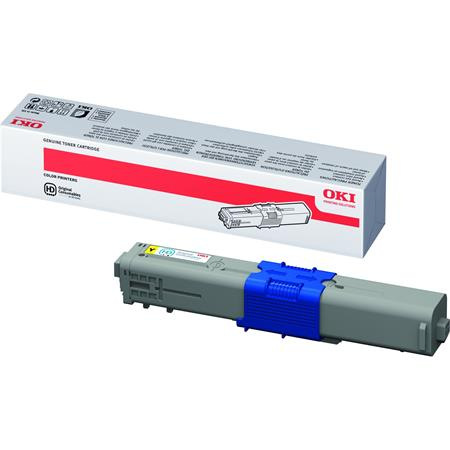 OKI Toner "C310/330/510/530", žltý, 2K