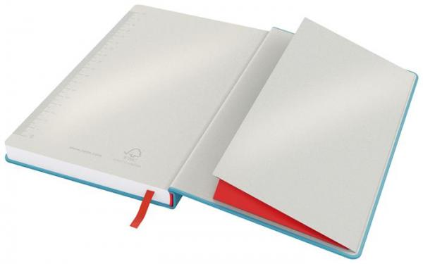 Záznamová kniha, A5, štvorčeková, 80 listov, tvrdá obálka, LEITZ "Cosy Soft Touch", matná 7