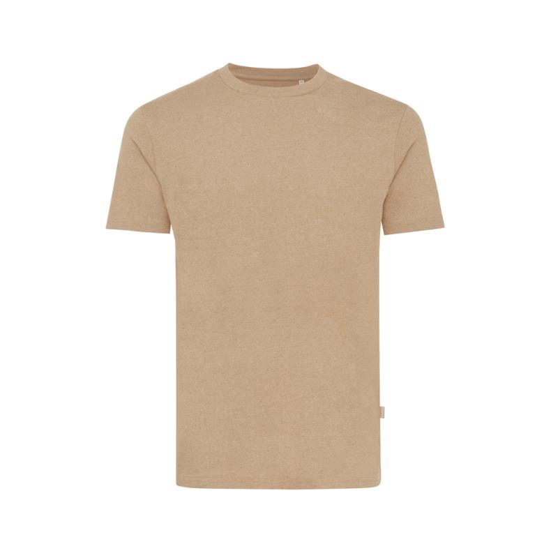 Nefarbené tričko IQONIQ Manuel z recykl. bavlny heather brown XXXL 1