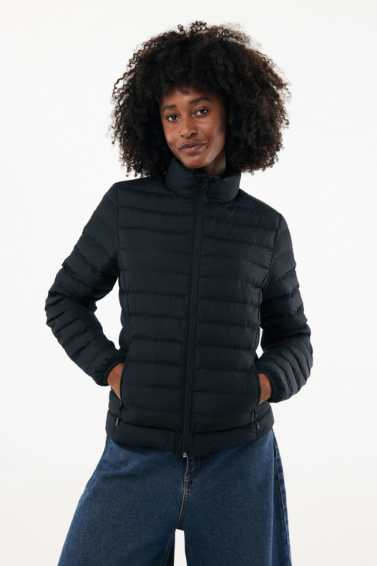 IQONIQ Maiko dámska prešívaná bunda z rec. polyesteru čierna XXS 8