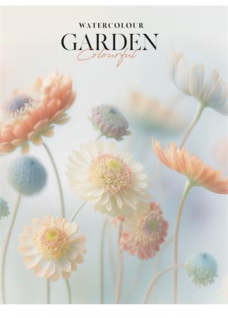 Zošit, A5, štvorčekový, 48 listov, SHKOLYARYK "Garden", mix 3