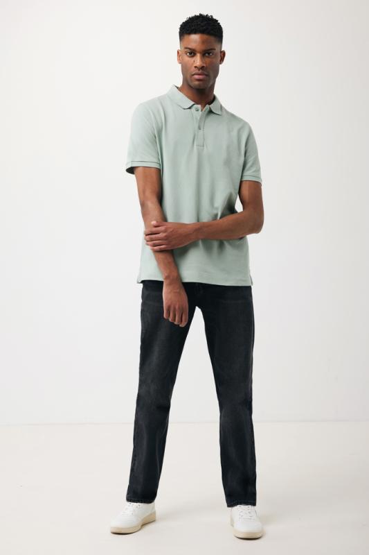 Polo tričko IQONIQ Yosemite z recykl. bavlny Iceberg green XL 10