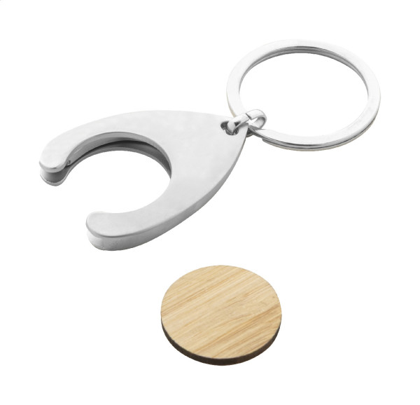 Zoinc prívesok na kľúče z RPU so žetónom na vozíku 2