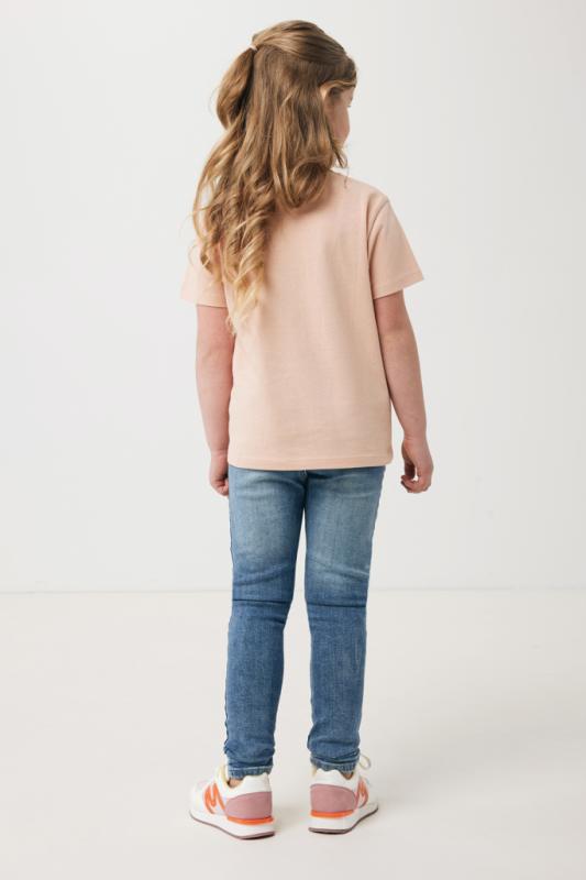 Detské tričko IQONIQ Koli z recykl. bavlny peach nectar 5-6r (110-116cm) 6