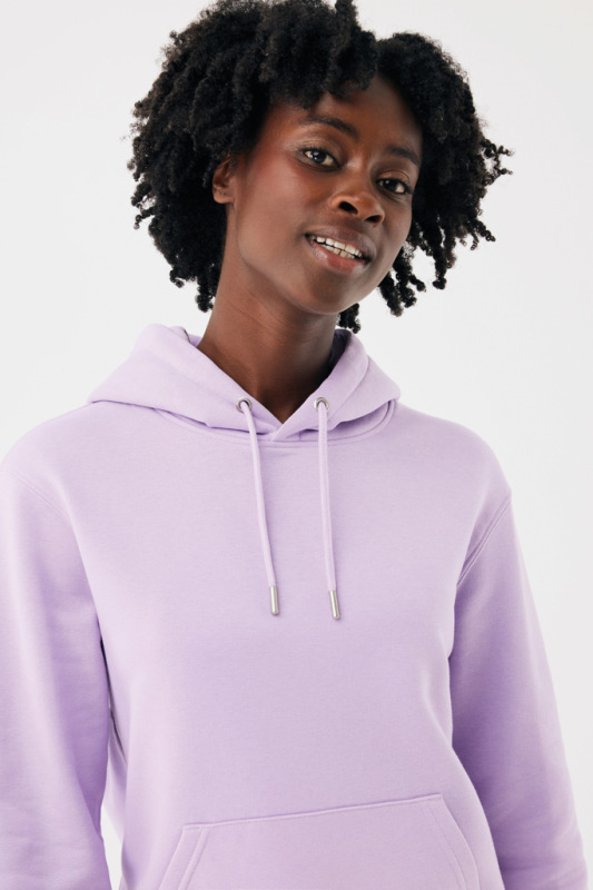 IQONIQ Joshua Unisex mikina s kapucňou z rec. bavlny lavender L 9