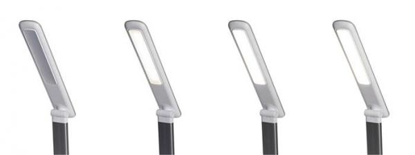 Stolová lampa, LED, nastaviteľná, USB, MAUL "Jazzy", biela 9