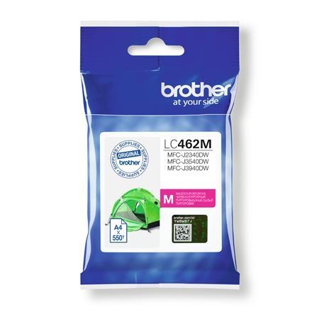 LC462M Atramentová náplň do MFC-J3540 tlační, BROTHER, magenta, 550 strán 1