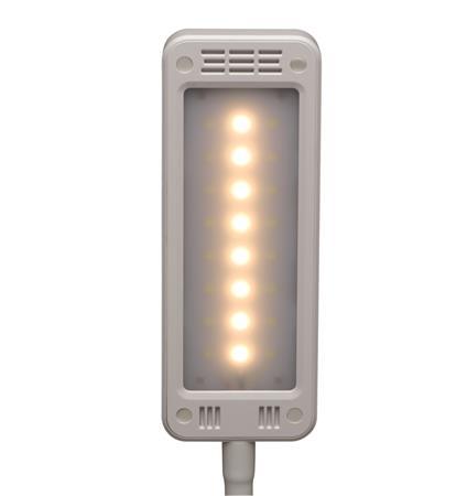 Stolová lampa, LED, nastaviteľná, MAUL "Pearly colour vario", biela 2