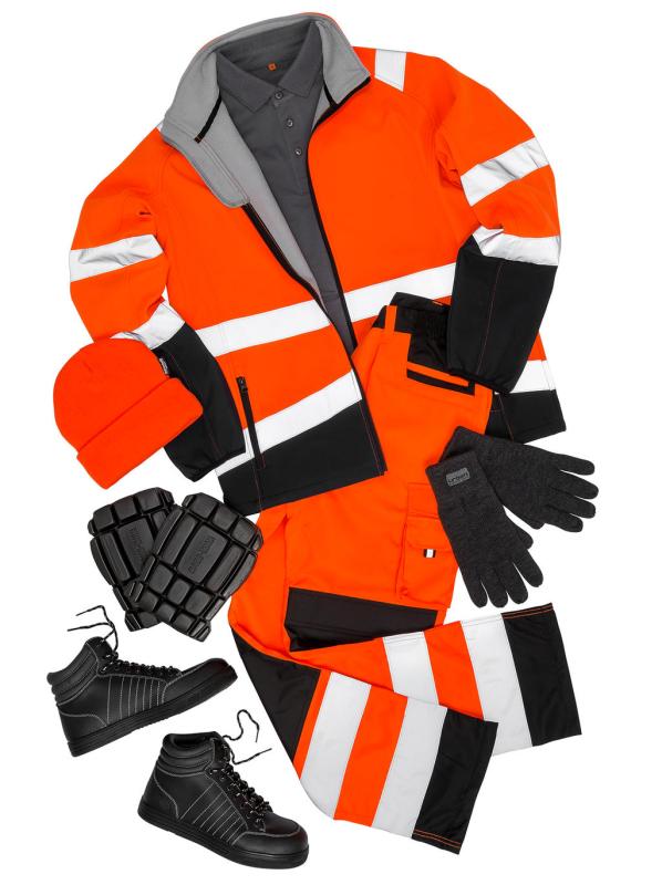 Potlačiteľný bezpečnostný softshell 2